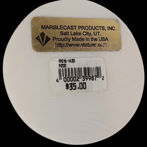 VTG Venus Of The Bath Statue Bonded Marble By Marblecast Products The Bather 9x3 - Picture 10 of 13